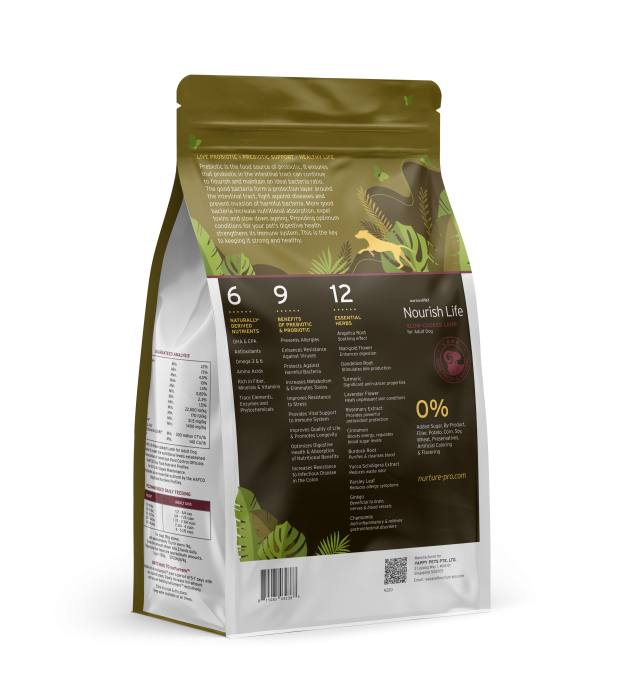 Nurture Pro Nourish Life Lamb Formula for Adult Dog Dry Food